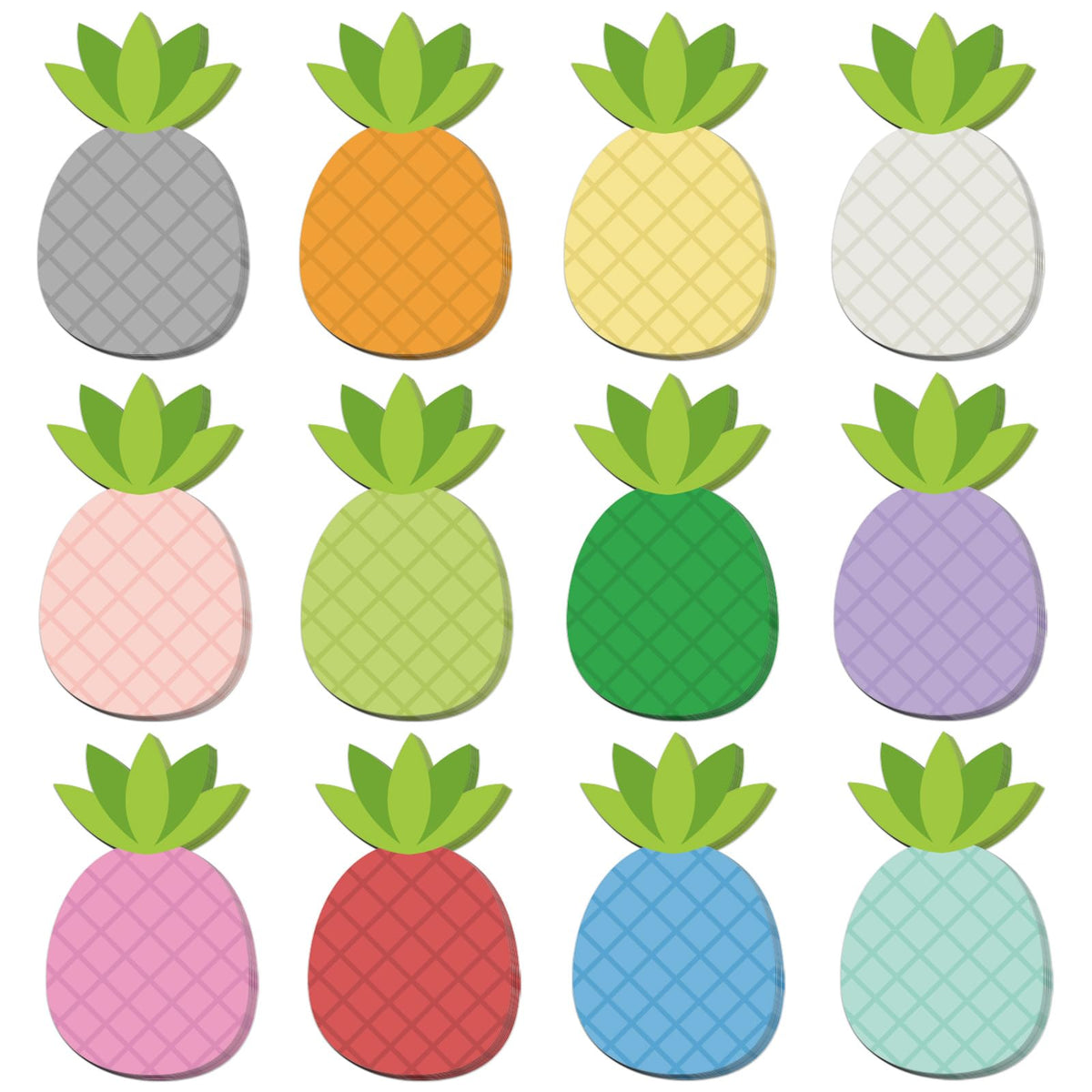 9 Pieces Fall Sticky Notes 3x3 Inch Cute Fall Pumpkin Maple Leaf Note Pads Adesive Memo