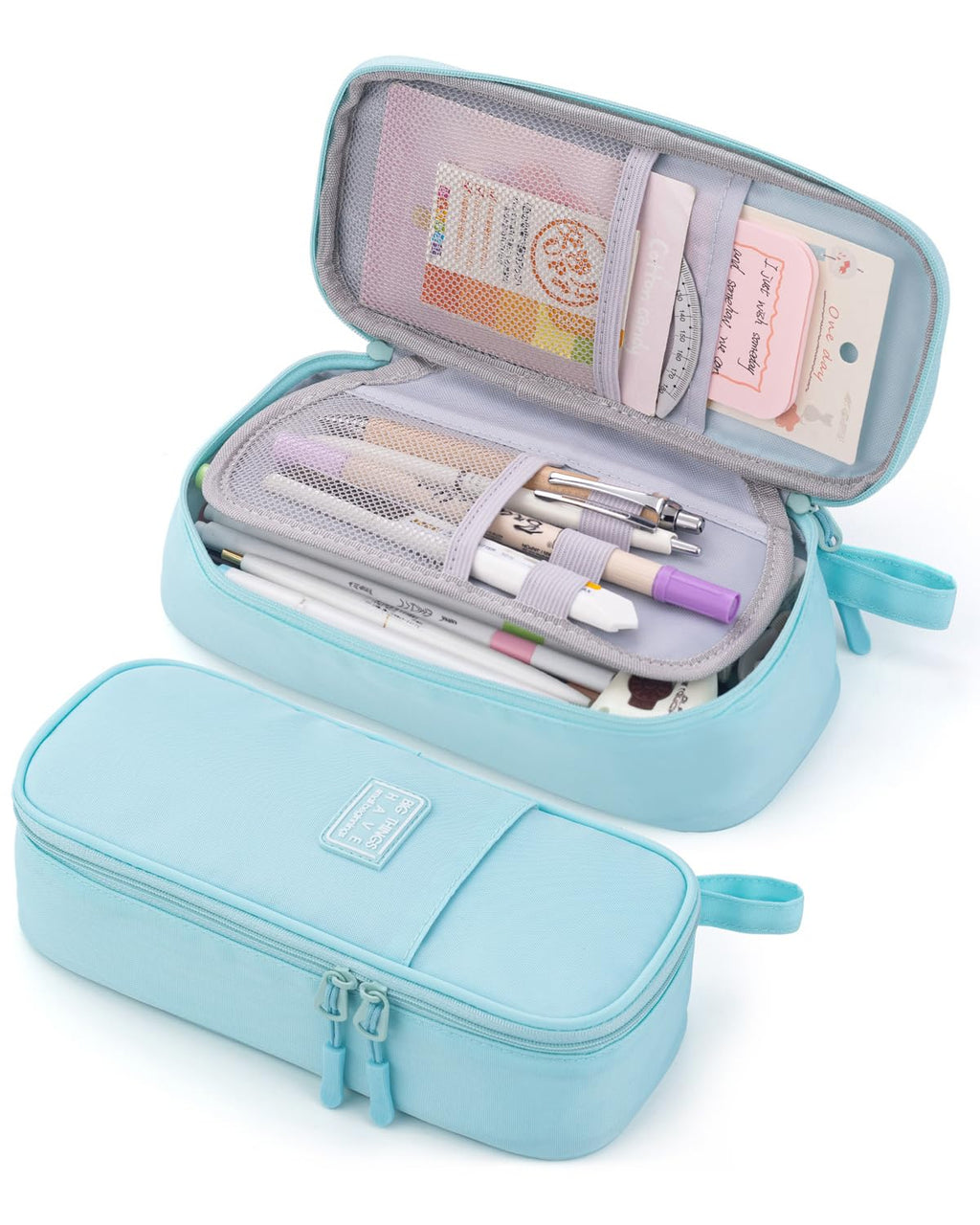 CICIMELON Durable Pencil Case Big Storage Pen Pouch Bag for School Supplies Office