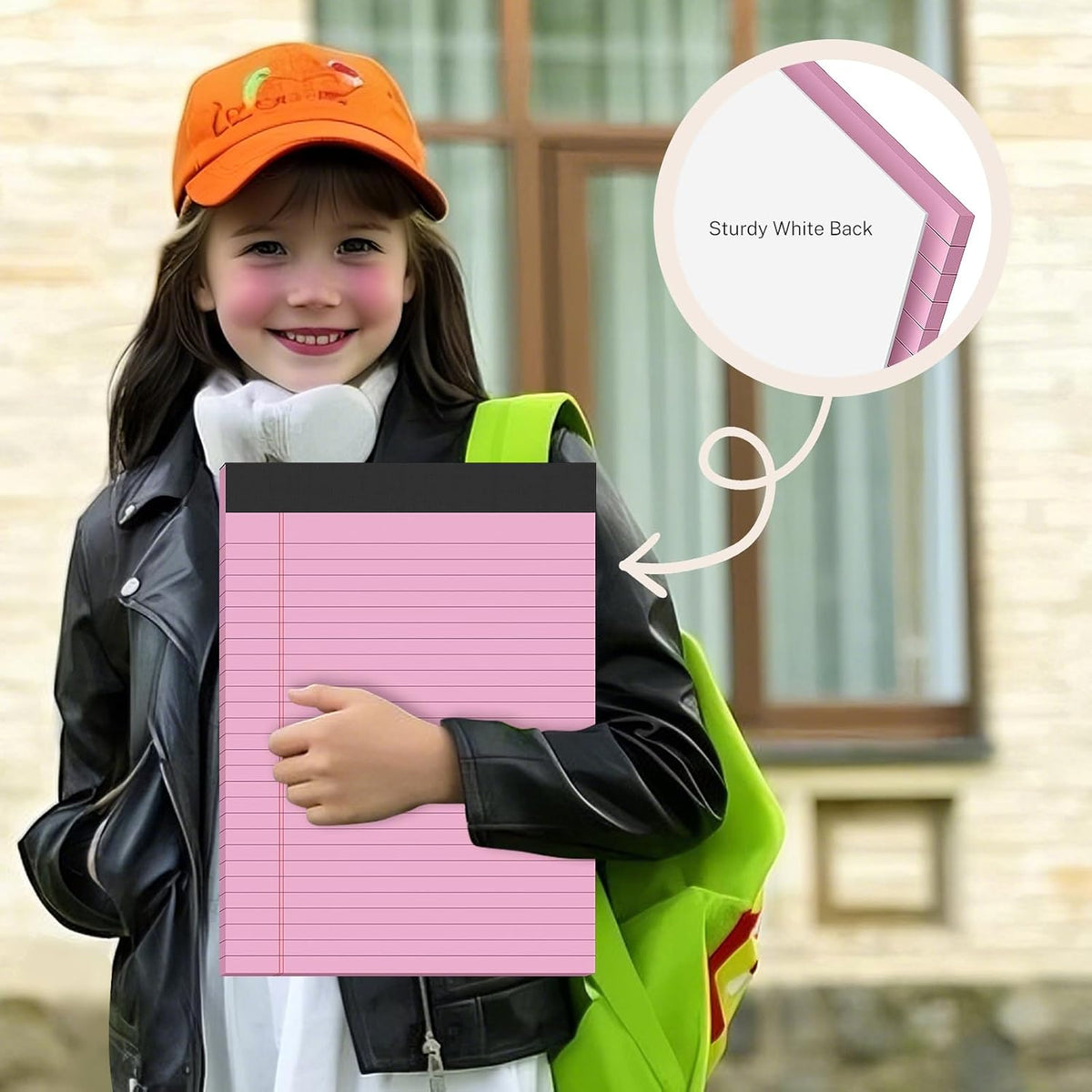 8.5 x 11 Legal Pads, Colored Legal Pads, Wide Ruled, 12 Pack Note Pads 8.5 x 11