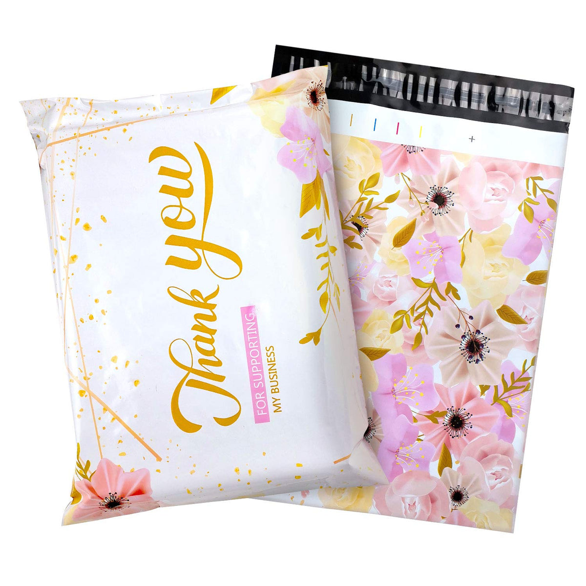 100 Pack Poly Mailers 10x13, Cute Packaging Envelope Mailers Polymailers Packaging for