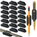 VZZNN 20 Pack Adhesive Pencil Holders for Desk Flexible Silicone Pen Holder Marker