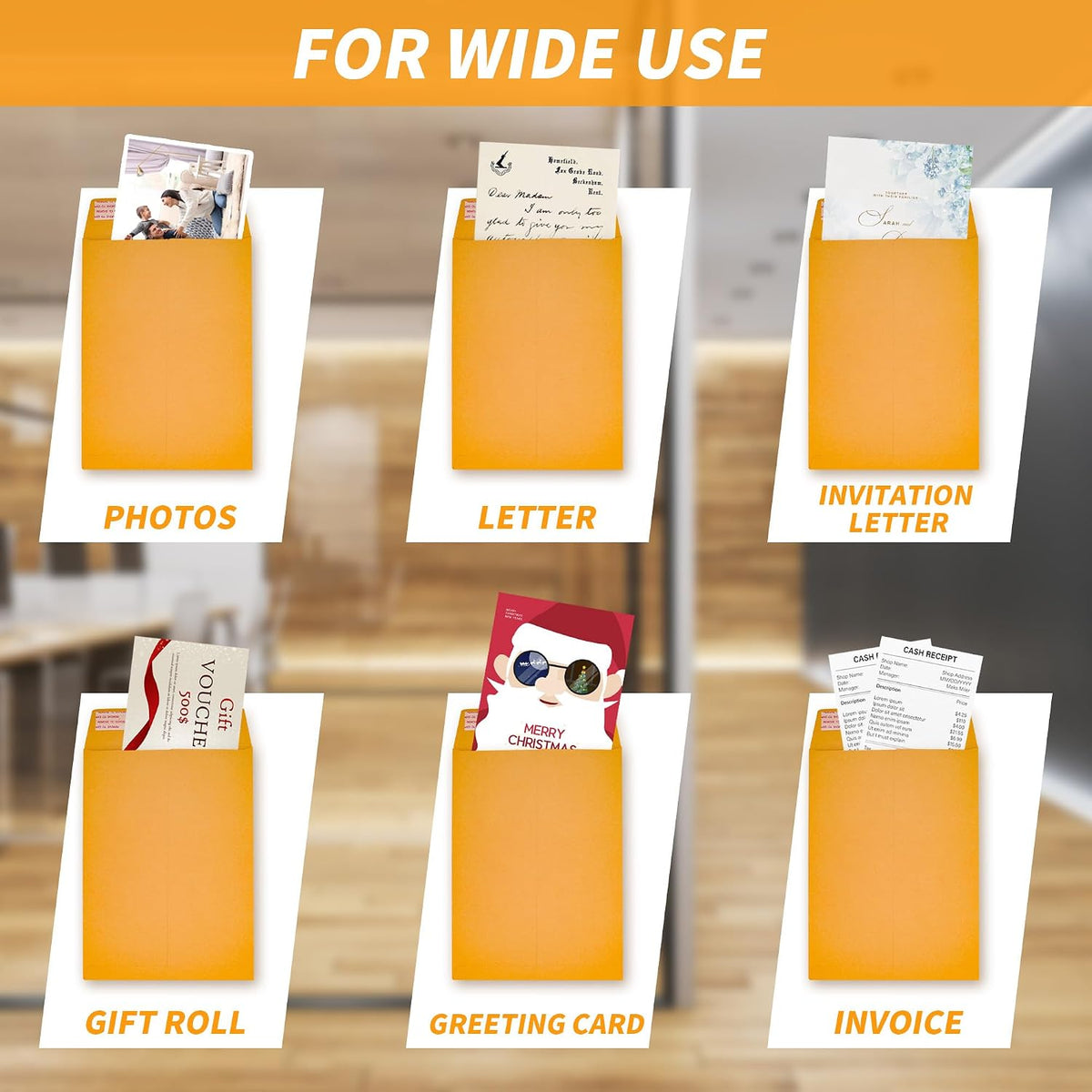 6 x 9 Catalog Envelopes Mailing Self Seal 100 Pack