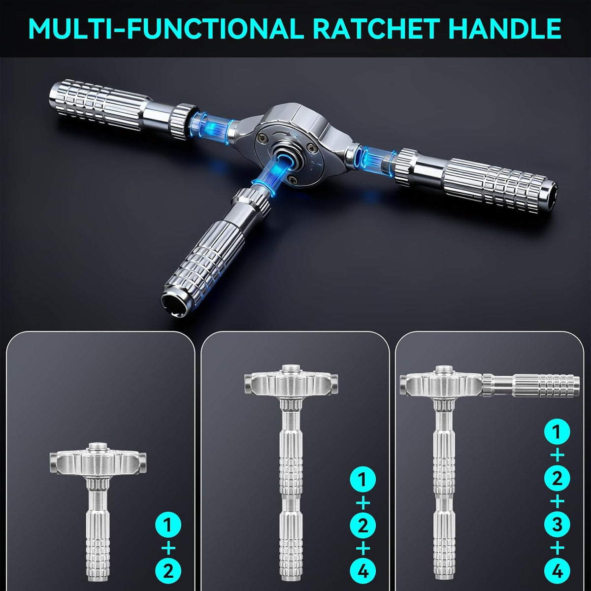 40-in-1 Precision Magnetic Ratchet Screwdriver Set with Case