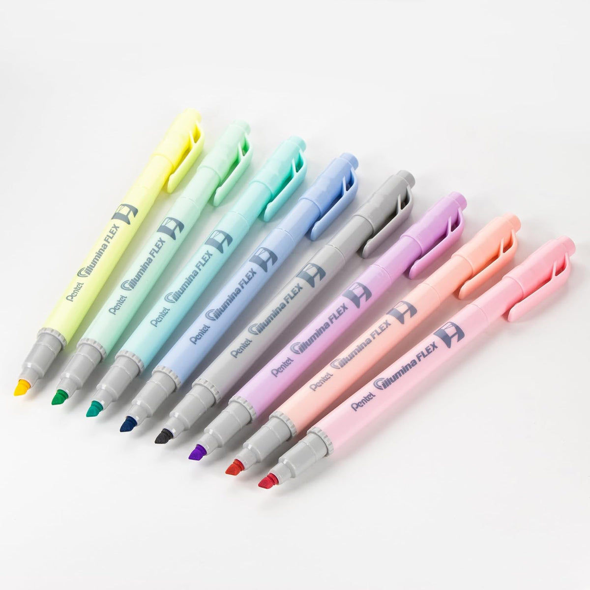 Pentel Illumina Flex Twin Tip Highlighter, Dual-Tip Marker Highlighter