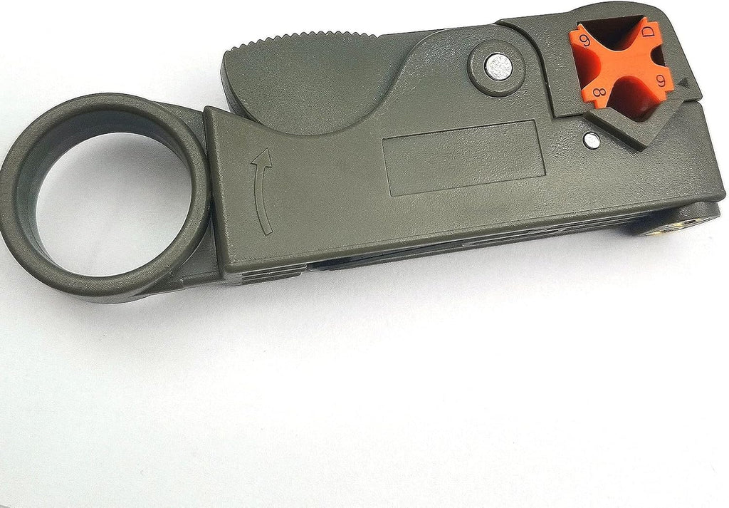 FainWan Cable Stripper Coaxial Wire Coax Stripping Tool RG6 RG11 RG58 RG59 Universal