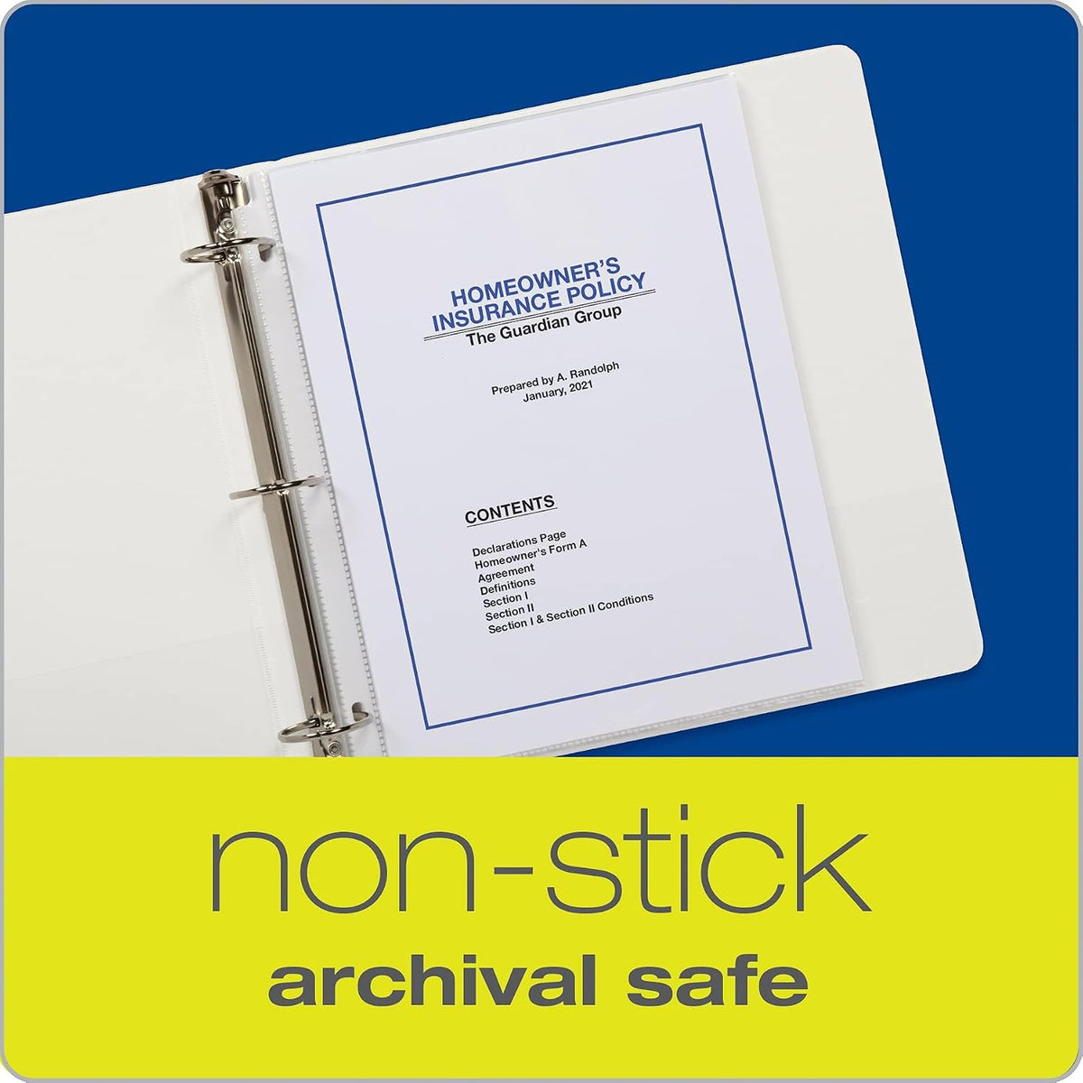 Oxford Sheet Protectors, 100 Pack, Letter Size (8.5 x 11)