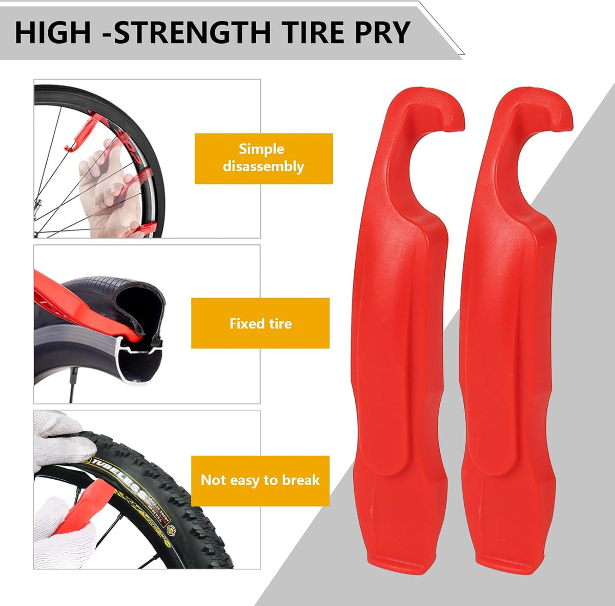 80pcs Bike Tire Repair Kit, Self-Adhesive Bike Tire Patch Kit