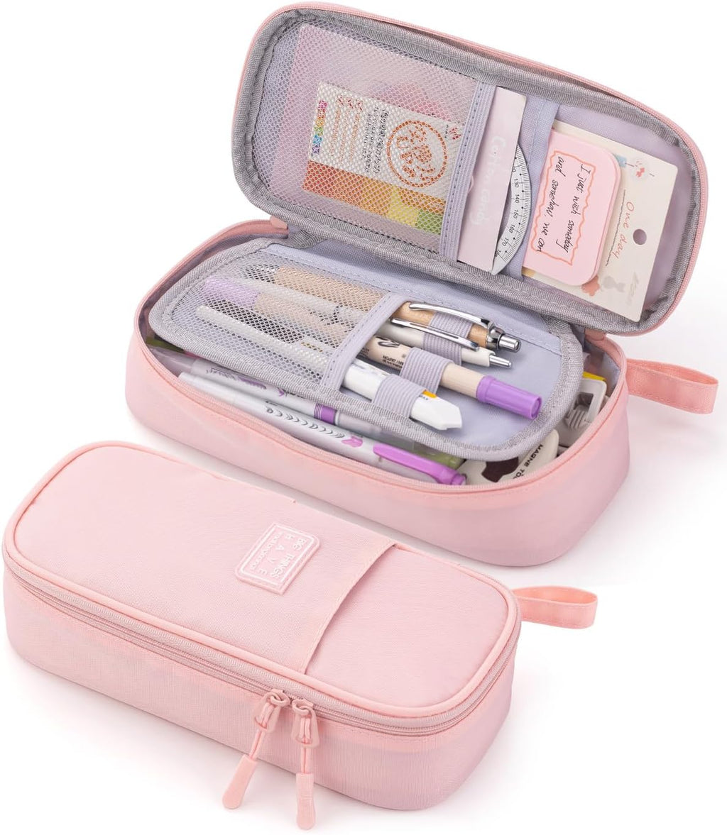 CICIMELON Durable Pencil Case Big Storage Pen Pouch Bag for School Supplies Office