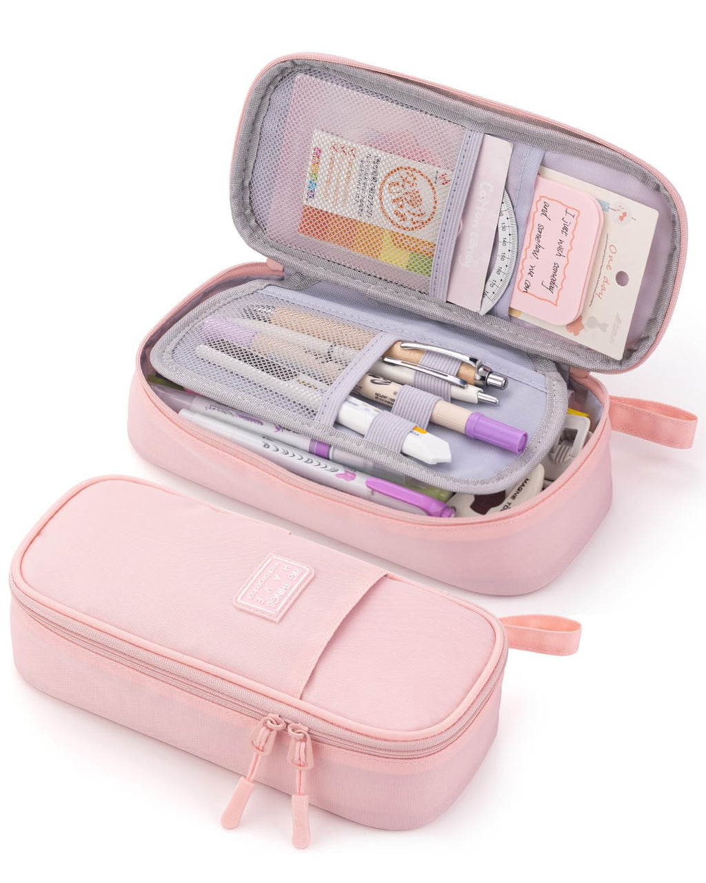 CICIMELON Durable Pencil Case Big Storage Pen Pouch Bag for School Supplies Office