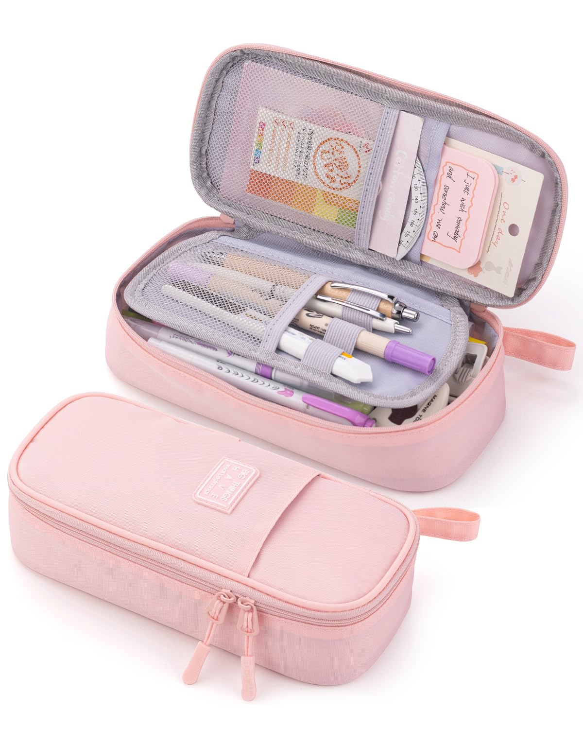 CICIMELON Durable Pencil Case Big Storage Pen Pouch Bag for School Supplies Office