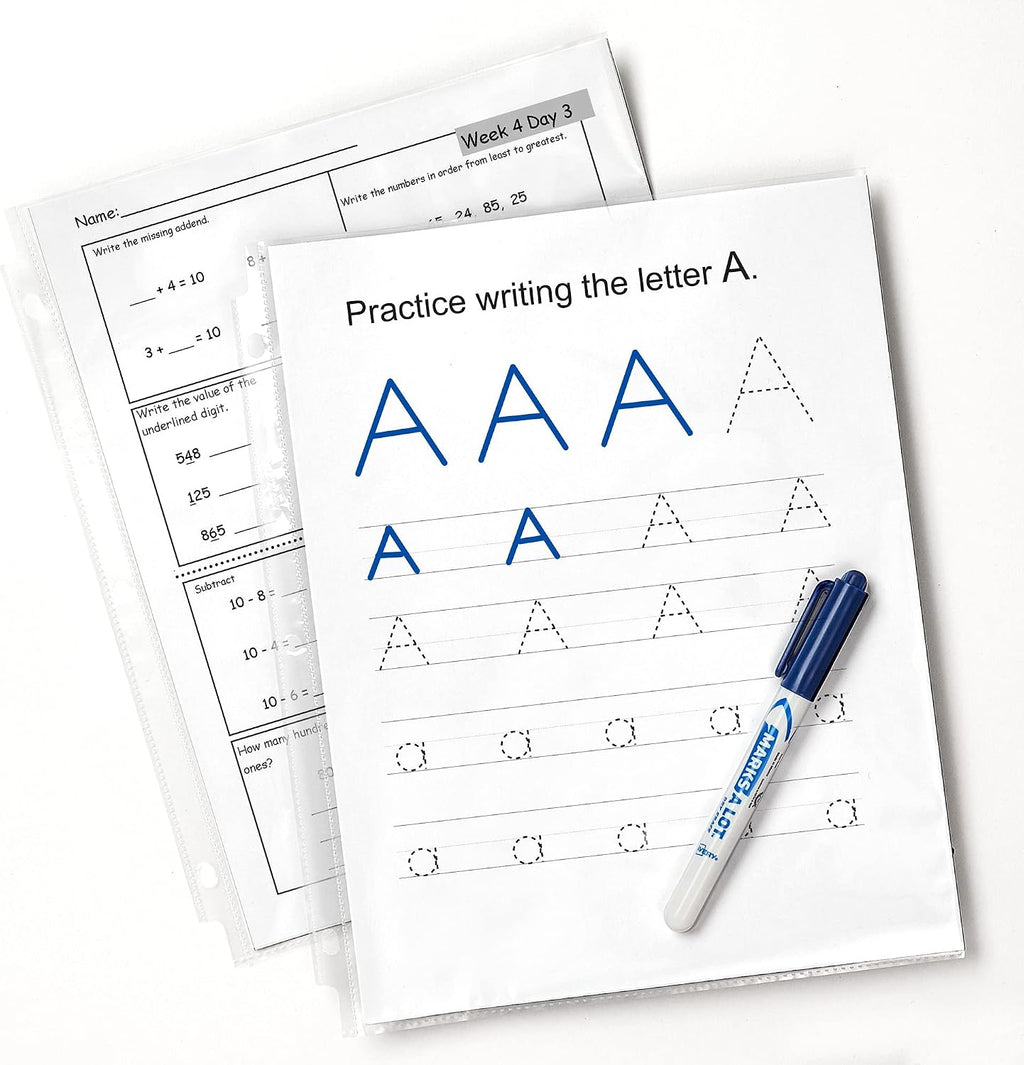Avery Semi-Clear Economy Sheet Protectors, Top Load, 50 Document Protectors (74098)