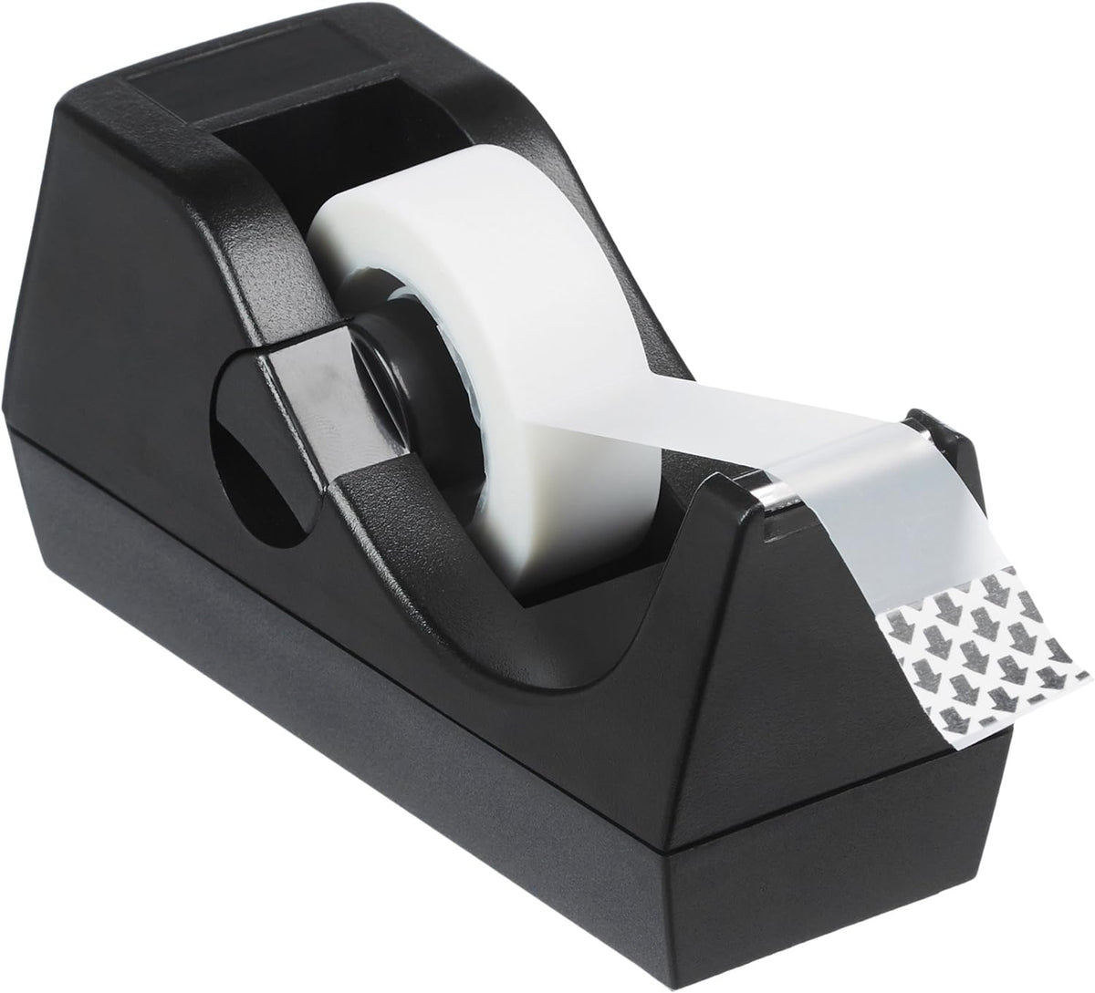 Amazon Basics Weighted Desktop Tape Dispenser with Non-Skid Base, Desk Accessory, 3-Pack