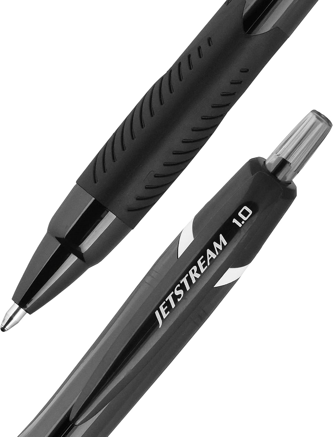 Uni-Ball Jetstream Elements Ballpoint Pen, Medium Point (1.0mm), Black Ink, 6 Pens