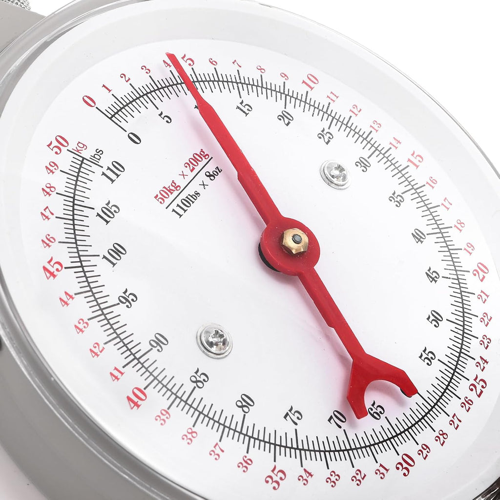 Precision Hanging Scale, 110 LB / 50KG Luggage Weight Scale