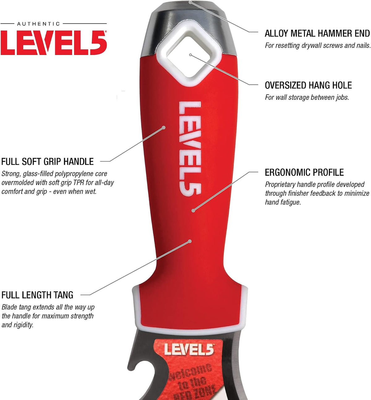 9-In-1 Painter’s Tool - LEVEL5 | Multi-Use Knife