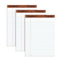Tops The Legal Pad, 8-1/2 x 11-3/4 Inches, Perforated, White, Legal/Wide Rule