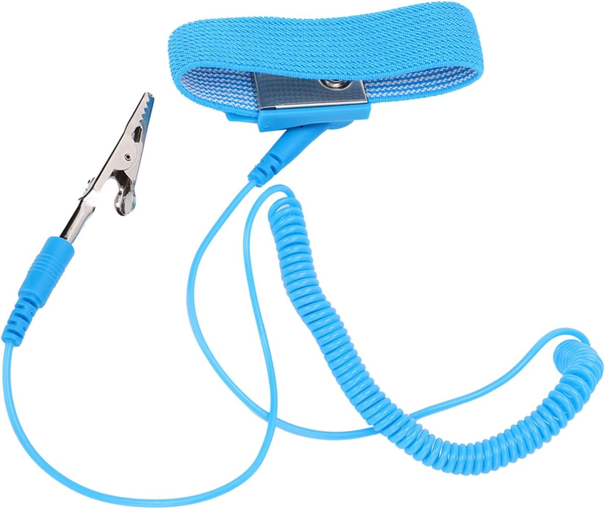 10Pcs PU Anti Static Wrist Strap, Adjustable Strap Anti Shock Wristband Bracelet