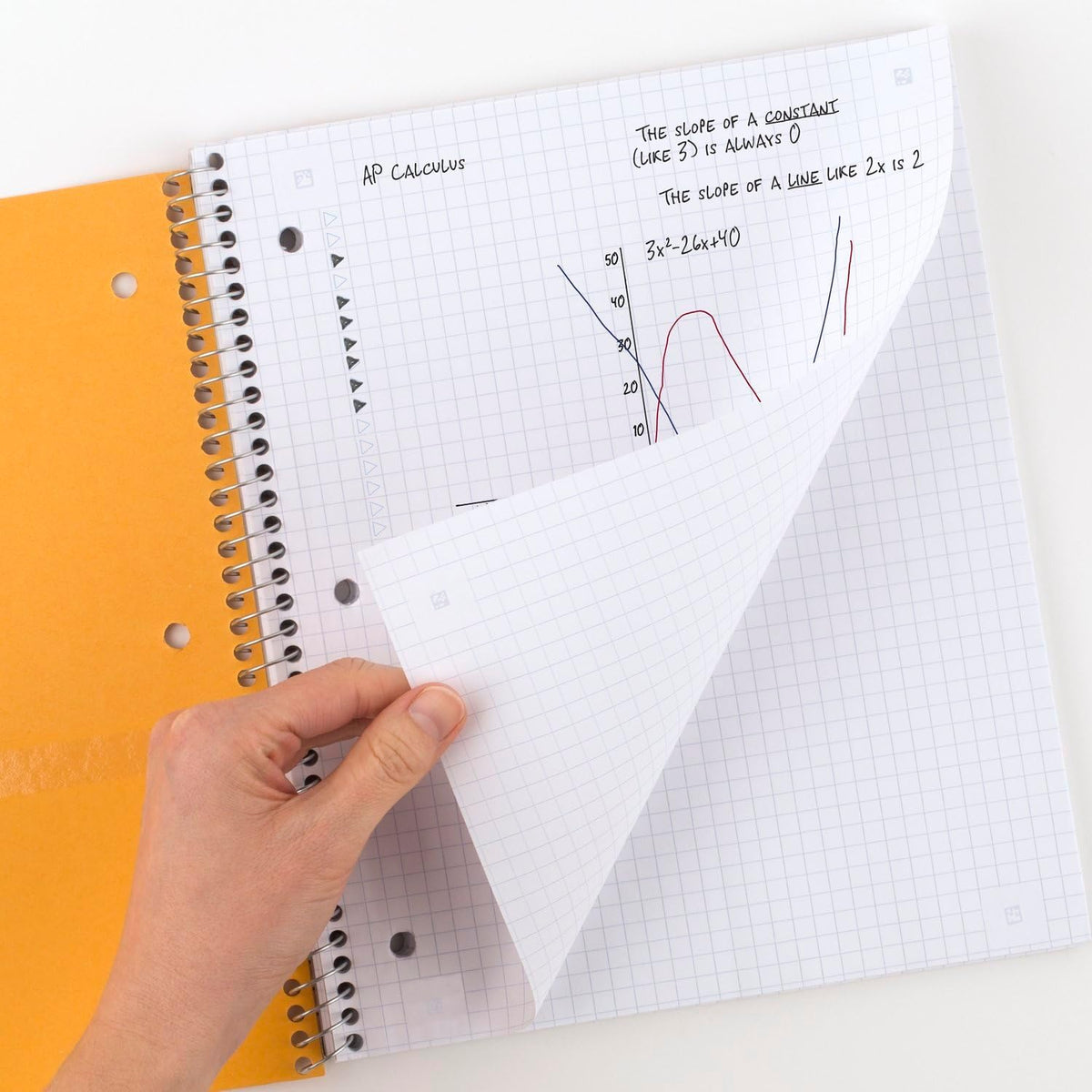 Five Star Spiral Notebook + Study App, 2 Pack, 1 Subject, College Ruled Paper, 100 Sheets