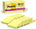Post-it Super Sticky Notes, 2 in x 2 in, 10 Pads, 2X Sticking Power, Canary Yellow