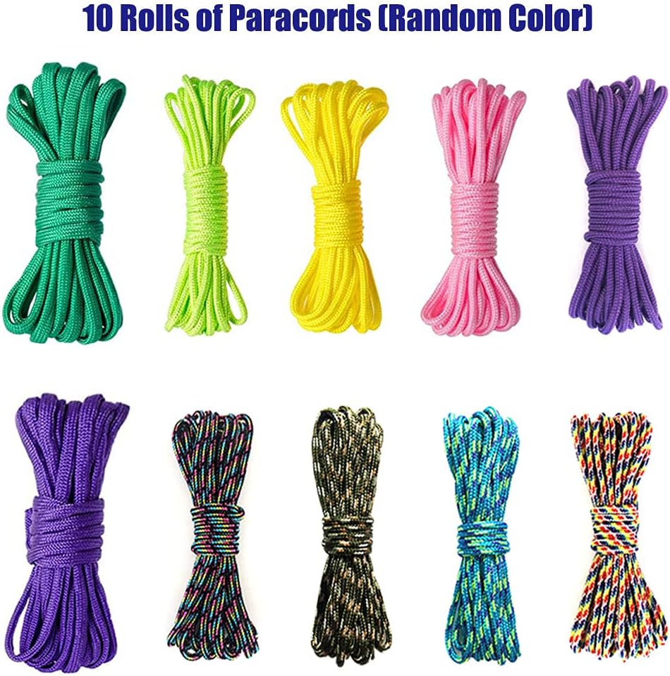 Afantti Paracord Jig Bracelet Maker Kit with | 10 Paracords
