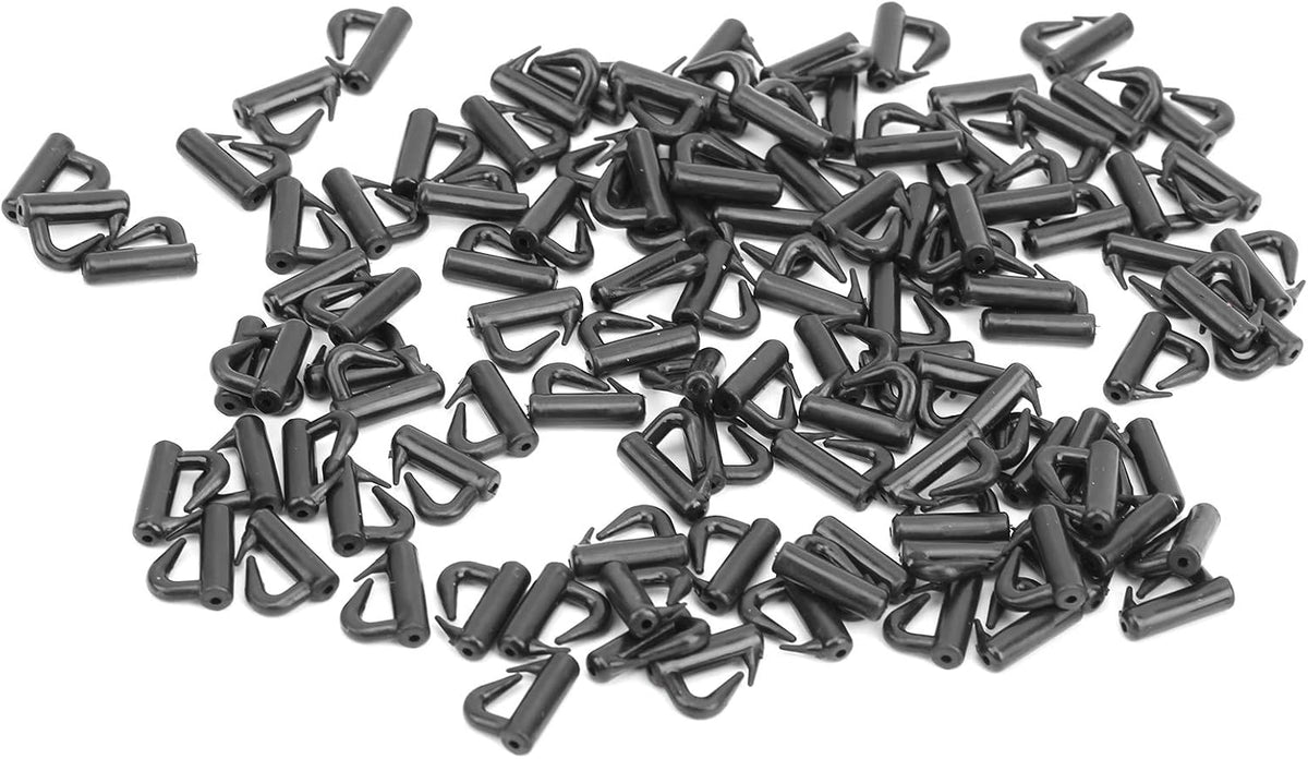 120Pcs Fishing Clevis Snaps, Plastic Snaps Fishing Tool Accessories for Replacement