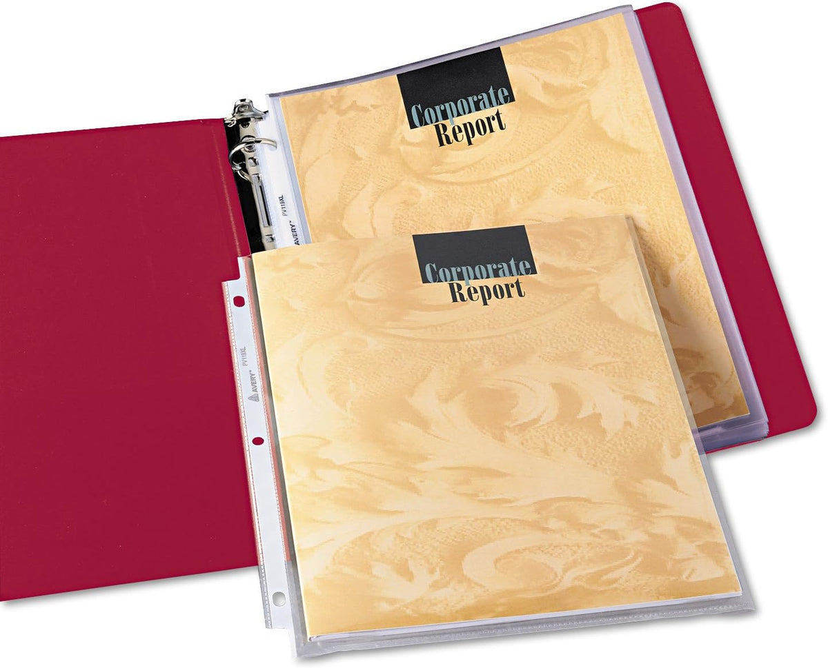 Avery Large Capacity Heavyweight Clear Sheet Protector