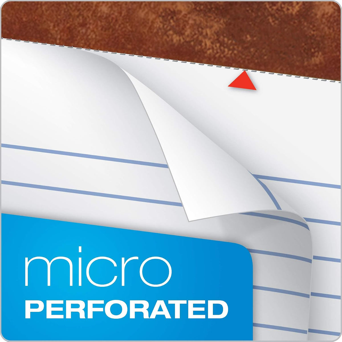 Tops The Legal Pad, 8-1/2 x 11-3/4 Inches, Perforated, White, Legal/Wide Rule