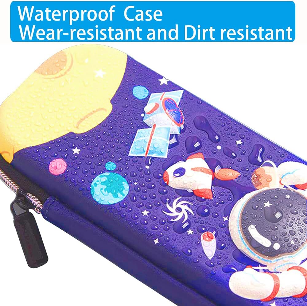 Pencil Case for Boys 3D EVA Cartoon Storage Pouch Pen Holder for School Kids