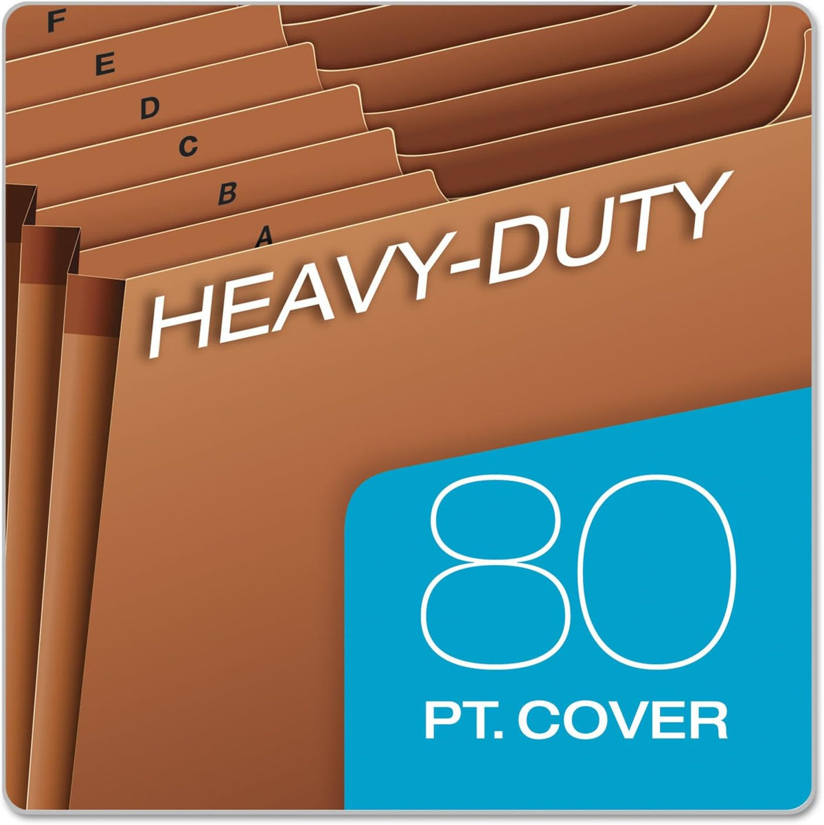 Pendaflex Heavy Duty Expanding File with Extra-Thick Cover, Tyvek Reinforced Edges
