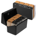 3x5 Index Card Holder Set 50 Ruled Index Cards
