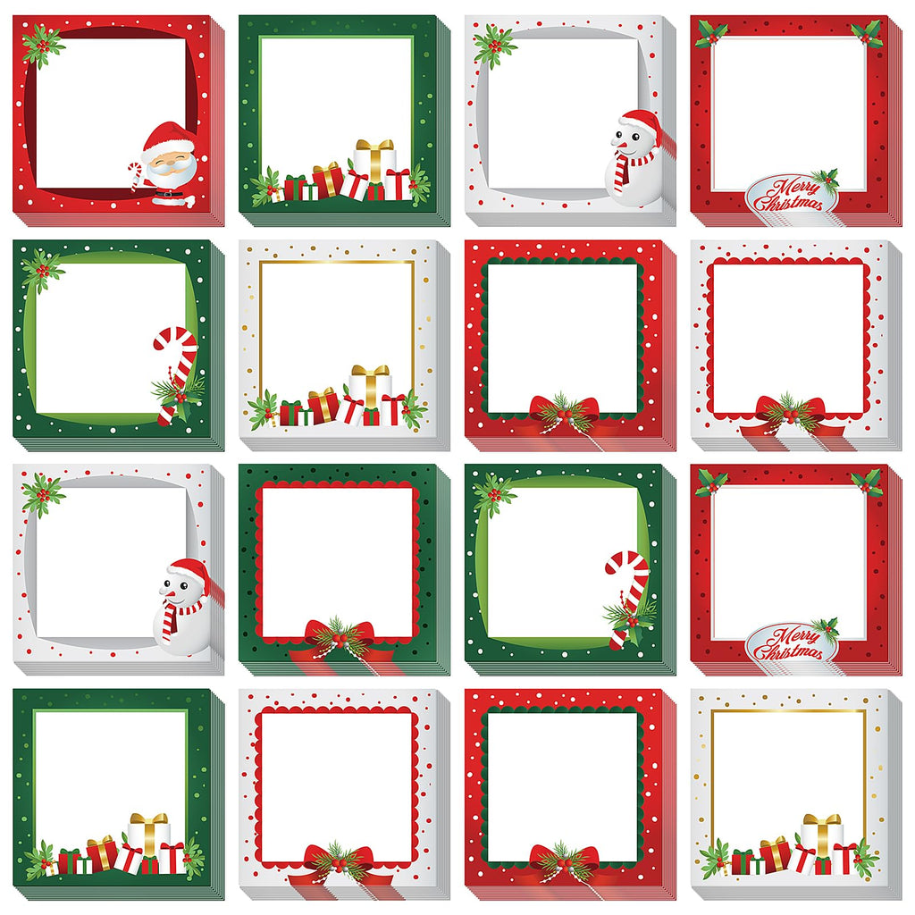 9 Pieces Fall Sticky Notes Self-Adhesive Pumpkin Maple Leaf Sunflower Turkey Memo Pads