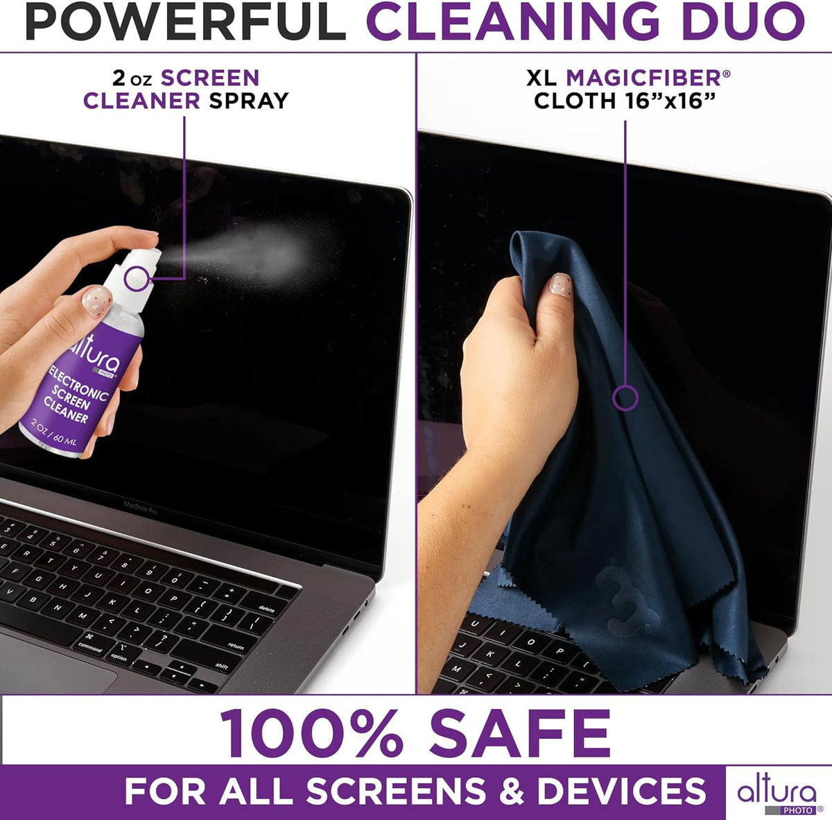 Altura Photo Keyboard Cleaner & Laptop Cleaning Kit for Computer, MacBook