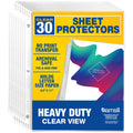 Samsill 100 Pack Heavy Duty Sheet Protectors, Crystal Clear