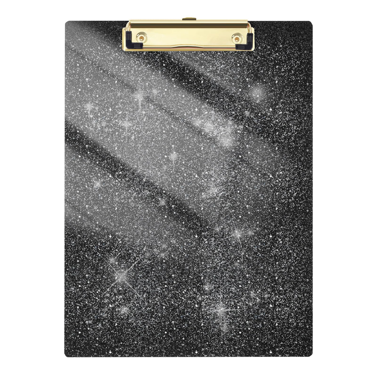 Acrylic Glitter Clipboard, 8.5 x 11 Sparkly Clip Board, Blue
