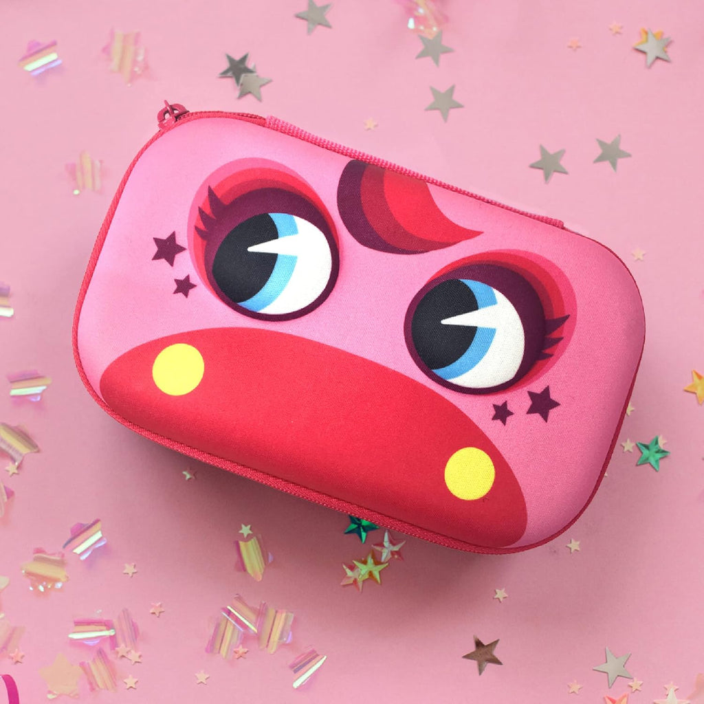 ZIPIT Wildlings Pencil Box for Girls, Cute Pencil Case for School, Pony