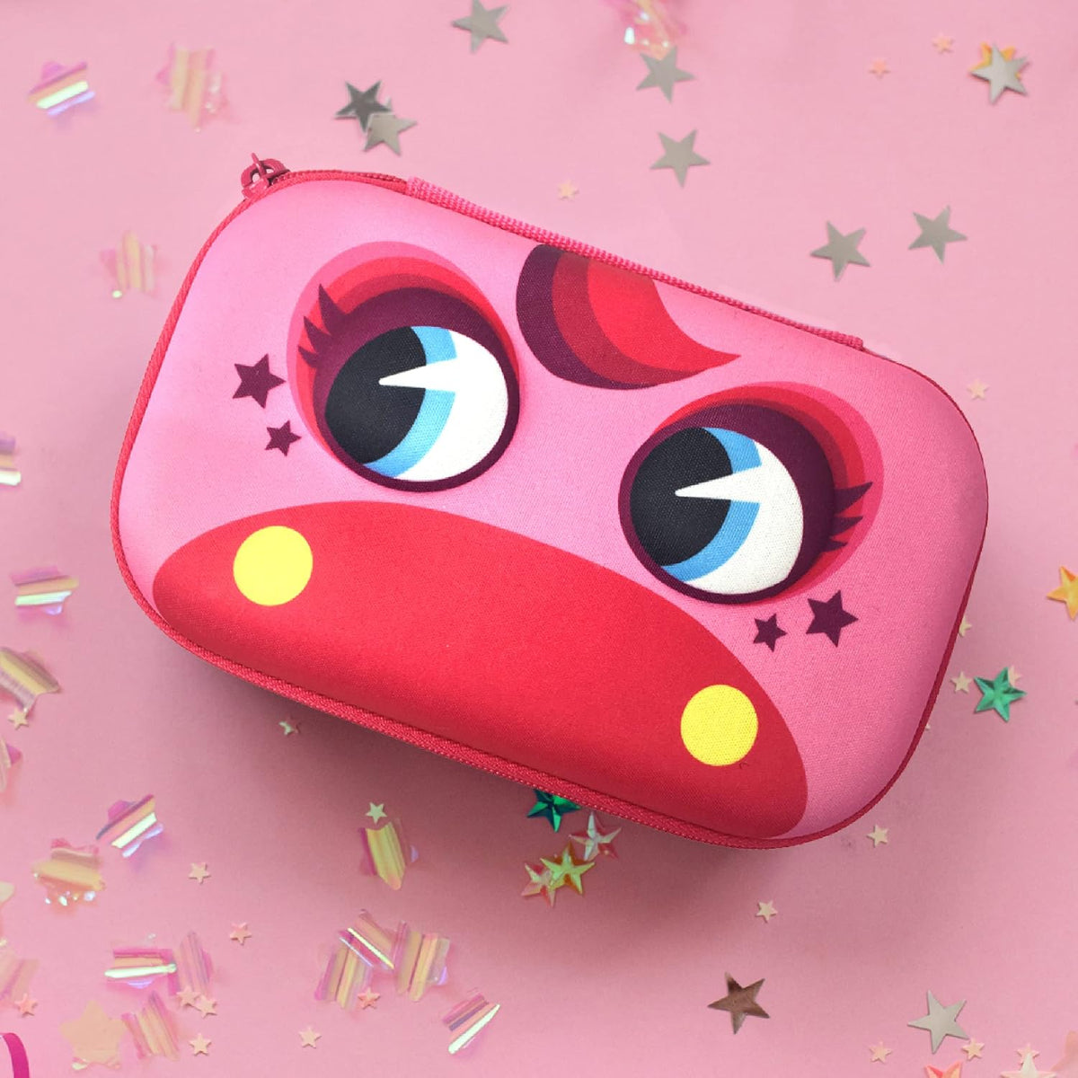 ZIPIT Wildlings Pencil Box for Girls, Cute Pencil Case for School, Pony