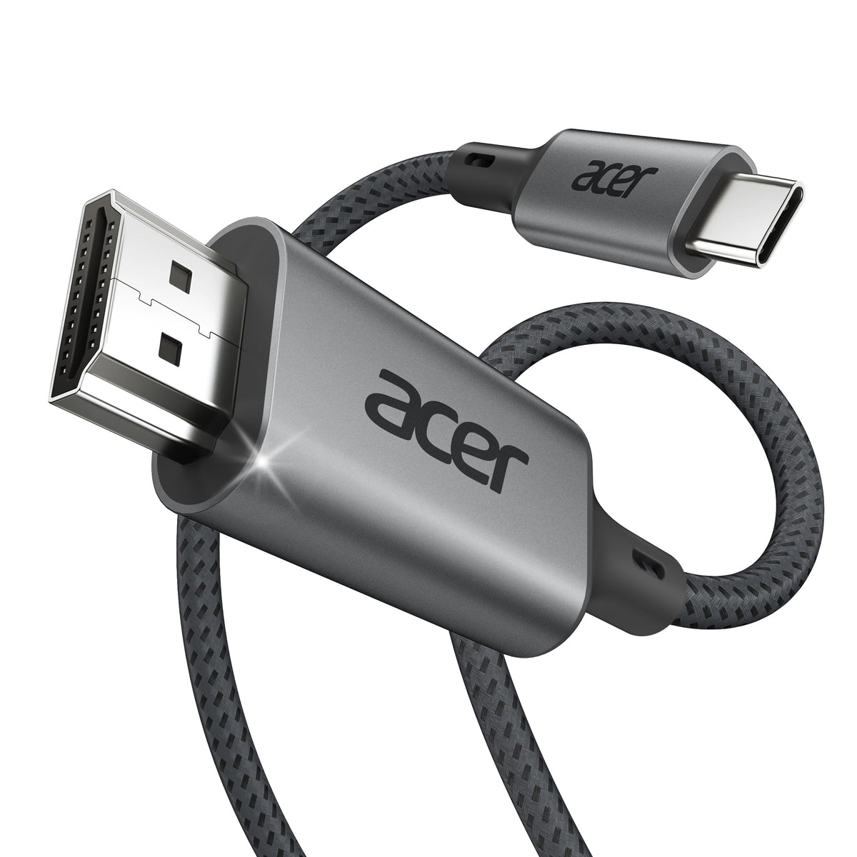 Acer USB C to HDMI Cable for Home Office 6.6FT (4K@60Hz) for Laptop