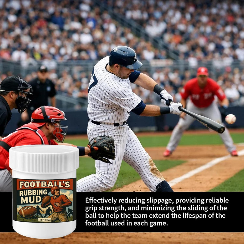 TBTFW Baseball Mud, Enhance Grip and Deepen Leather Color-8oz