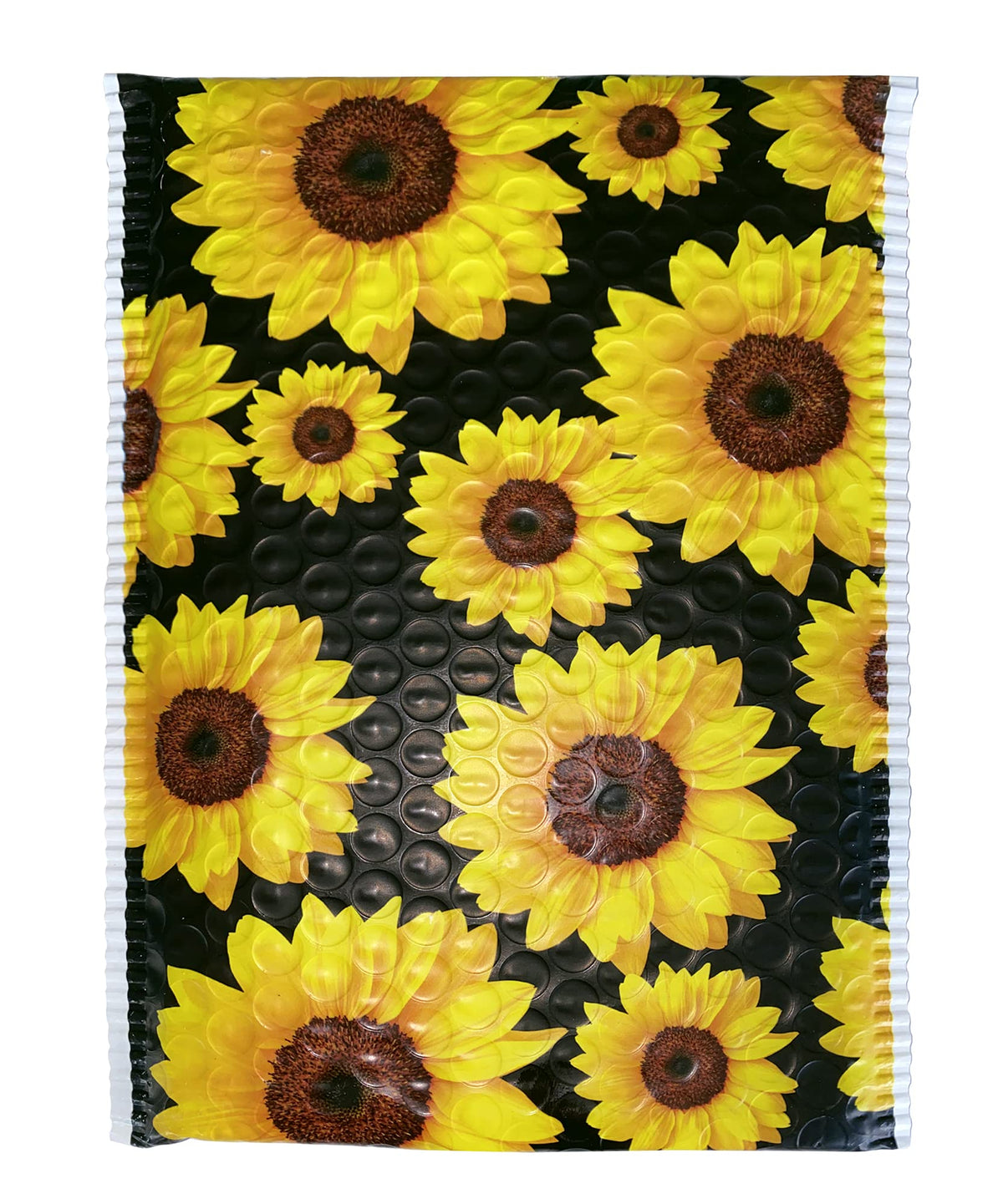 Great Papers! Bubble Mailer, Self-Sealing and Tear Resistant, Sunflowers, 6" x 10"