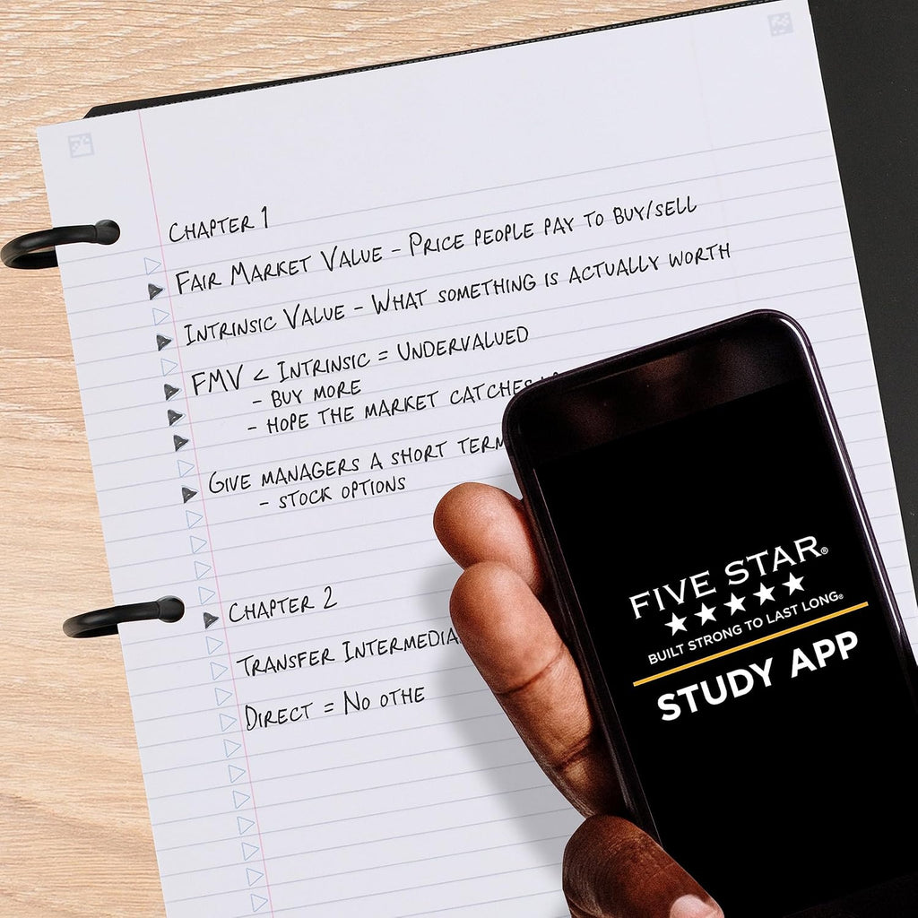 Five Star Flex Refillable Notebook + Study App