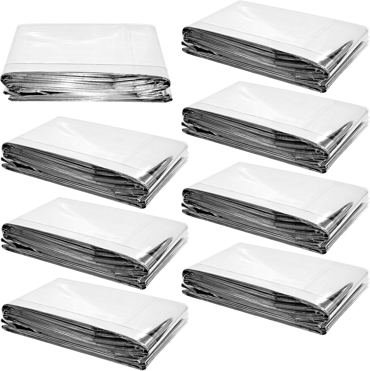 20 Pcs Emergency Mylar Thermal Blanket,High Reflectivity Survival Blanket