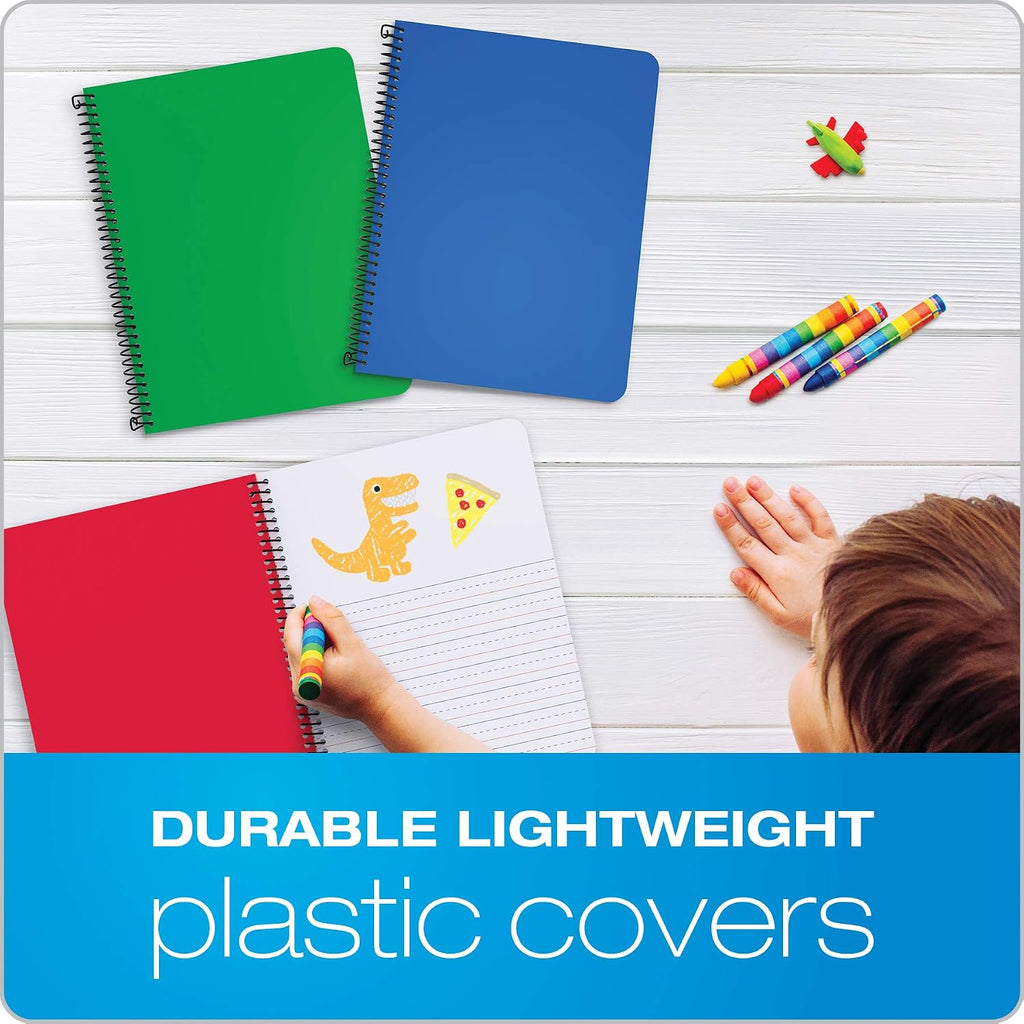 Oxford Primary Spiral Notebooks, Writing/Drawing Practice, Pre-K, K-2