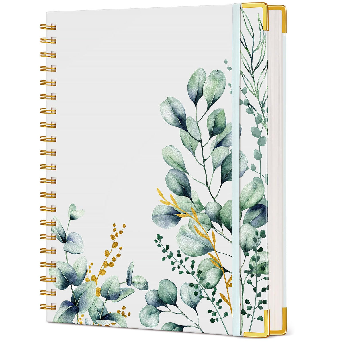 Cute Spiral Notebook Journal for Women, 200 Pages Lined Notebooks 8.5” x 11”