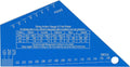 2-in-1 Guitar Fret Rocker & String Action Gauge Ruler Tool