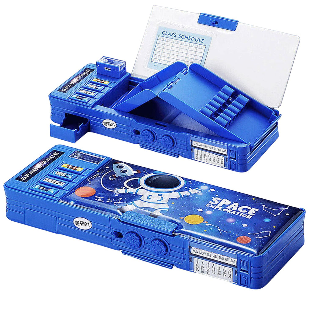 Pop up Multifunction Pencil Case for Kids Astronaut Spacesuit Pen Box Bag Pencil Holder