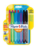Paper Mate InkJoy 100ST Ballpoint Pens | Medium Point (1.0mm) | Fun Colours | 10 Count