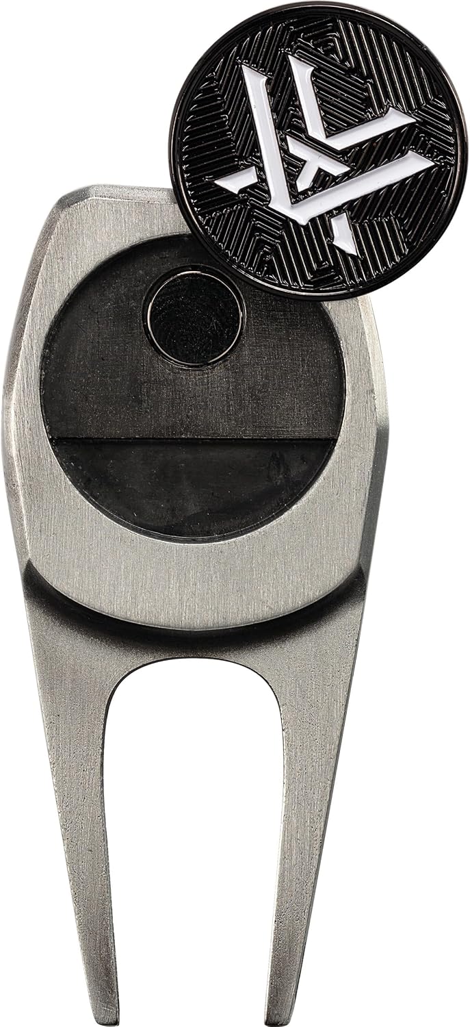 Vortex Multi-Purpose Golf Divot Repair Tool with Magnetic Ball Marker
