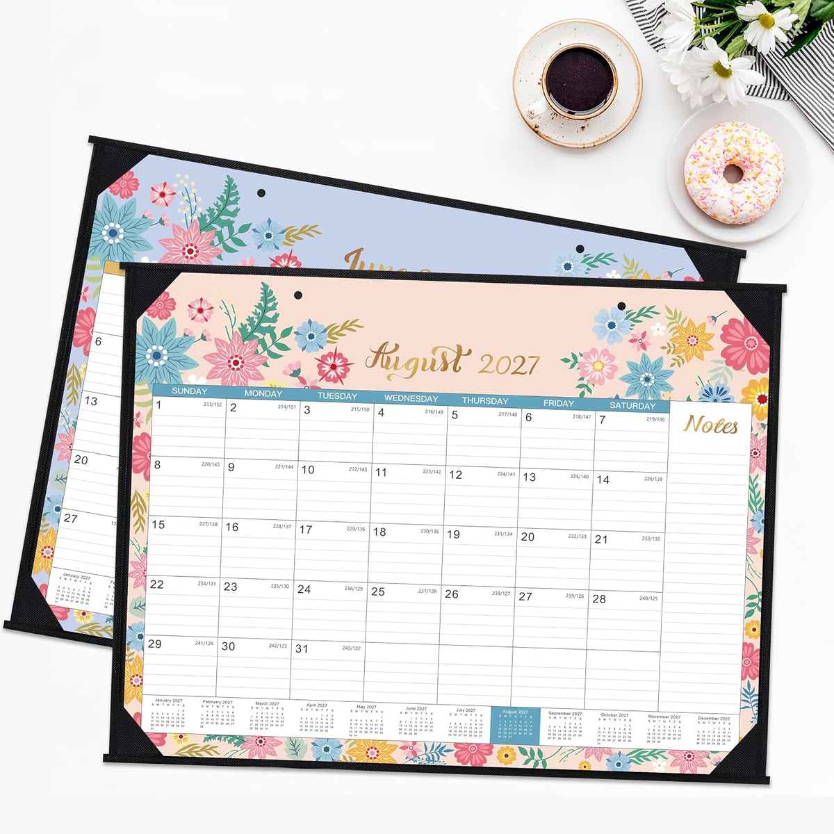 2027 Calendar - 2027 Desk Calendar, 22" x 17", Jan. 2027 - Dec. 2027
