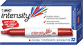 BIC Intensity Red Low Odor Dry Erase Marker, 12 Pack