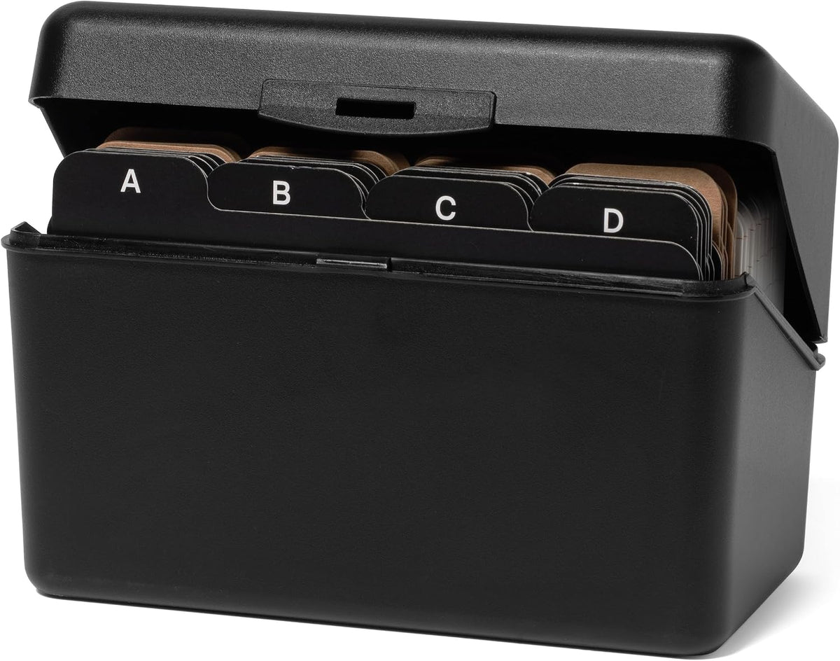 3x5 Index Card Holder Set 50 Ruled Index Cards